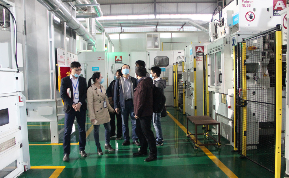 大唐环境领导莅临我司参观考察