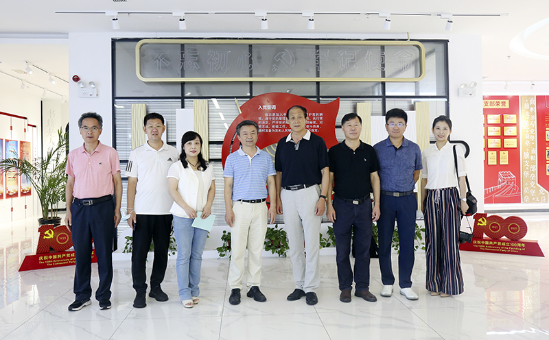 九三学社辽宁省委调研组到乐天堂fun88集团参观调研