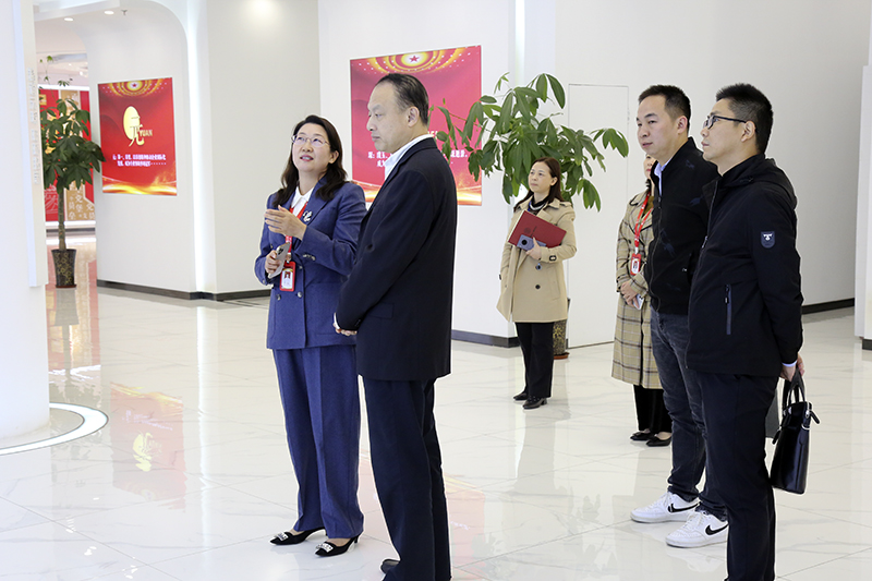 市经信局赴乐天堂fun88集团开展大调研活动