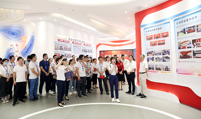 乐天堂fun88集团赴舜禹股份参观交流